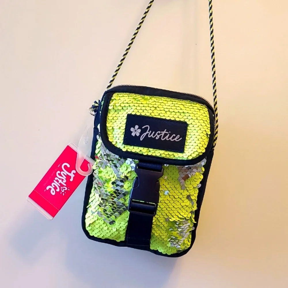 Girls Justice Crossbody Bag with Braided Strap